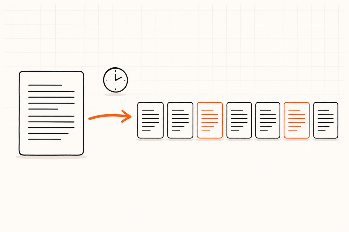How to Create a Week of Social Media Content in One Hour